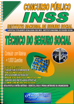 Apostila concurso do INSS 2025 - Técnico do Seguro Social