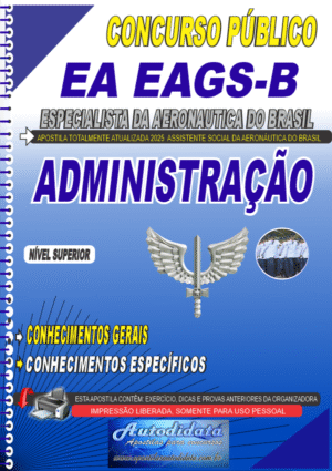 Apostila concurso Sargento Aeronáutica 2026 Administração