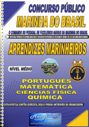 Apostila concurso da Marinha do Brasil 2026 – Aprendizes Marinheiros