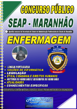 Apostila concurso da SEAP MA 2026 – ENFERMAGEM
