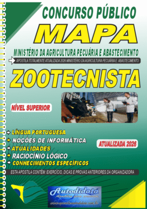 Apostila concurso do MAPA 2026 Ministério da Agricultura - Zootecnista