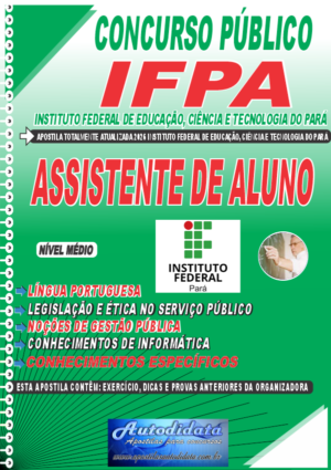 Apostila concurso IFPA 2026 Assistente de Aluno