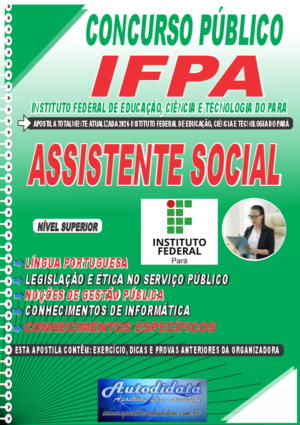 Apostila concurso IFPA 2026 Assistente Social